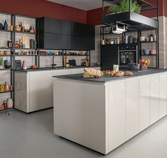 Cuisine brillante moderne Alina