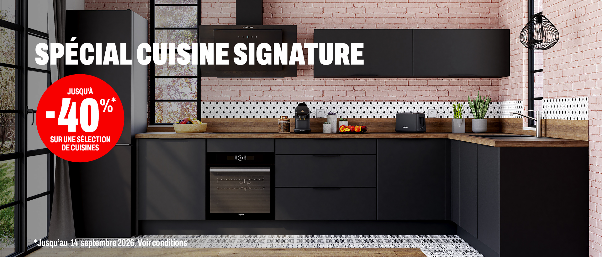 -40% sur toutes les cuisines signature