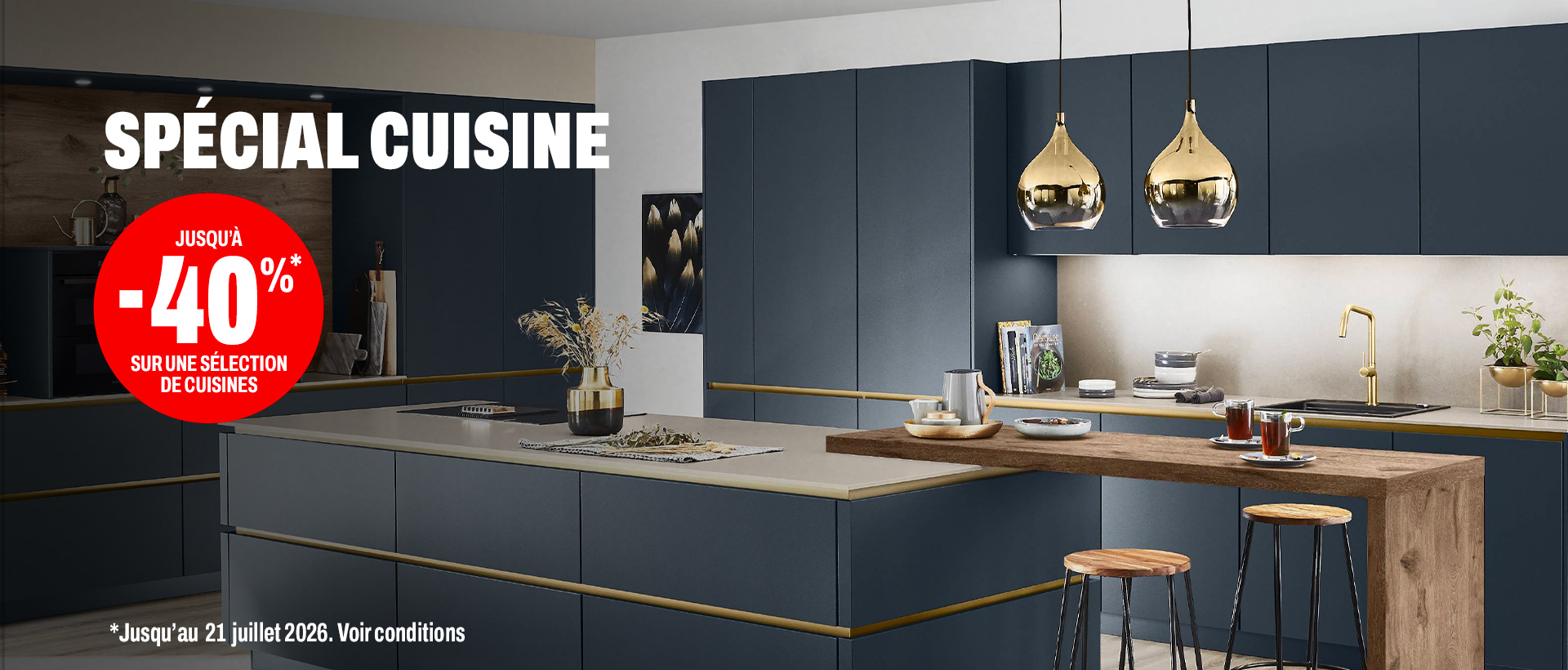 -40% sur toutes les cuisines signature