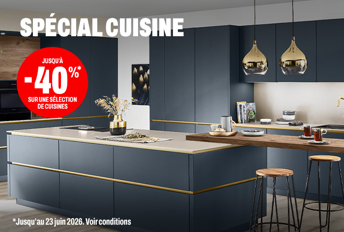 -40% sur toutes les cuisines signature