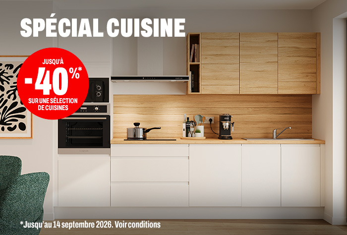 -40% sur toutes les cuisines signature
