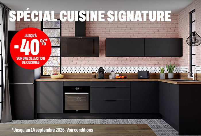 -40% sur toutes les cuisines signature