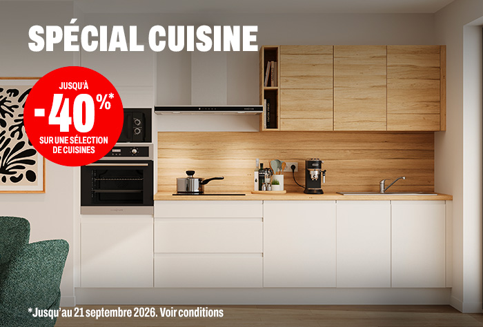 -40% sur toutes les cuisines signature
