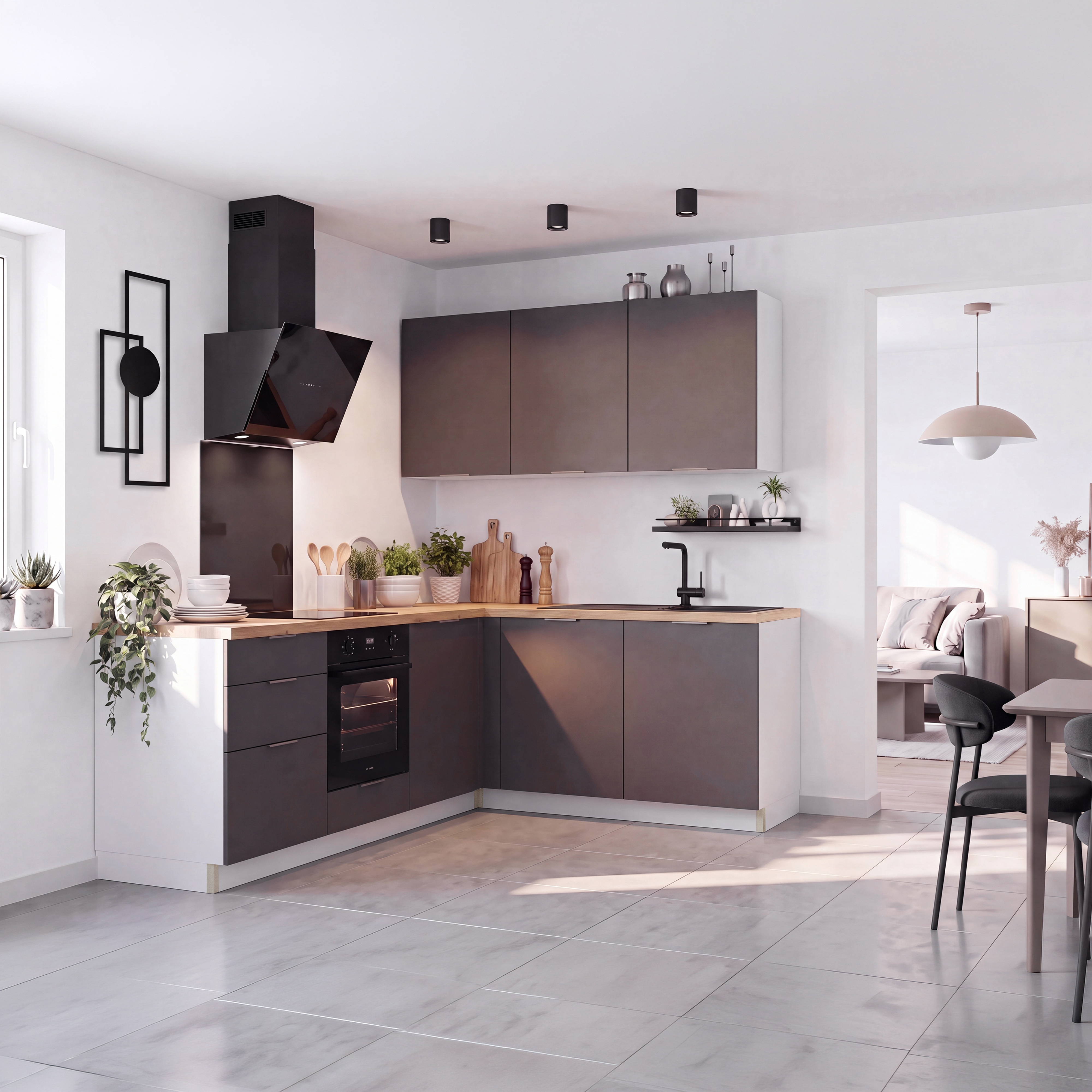 Cuisine HOP Gris