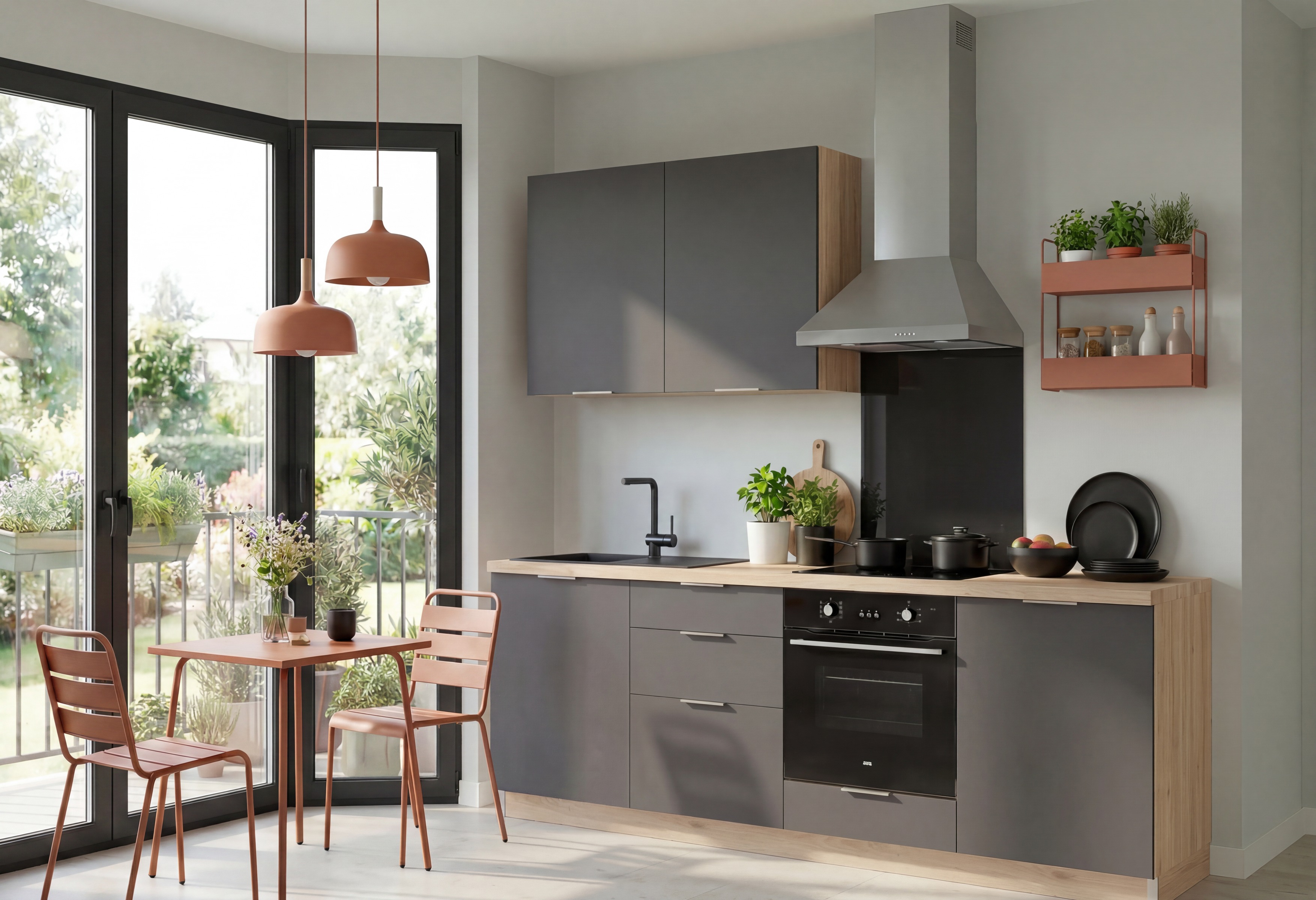 Cuisine HOP Gris